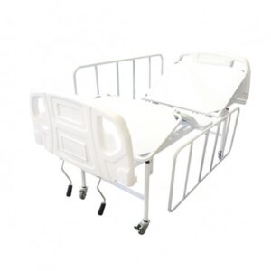 Cama Hospitalar Fowler Manual com Elevação de Leito Semi-Luxo